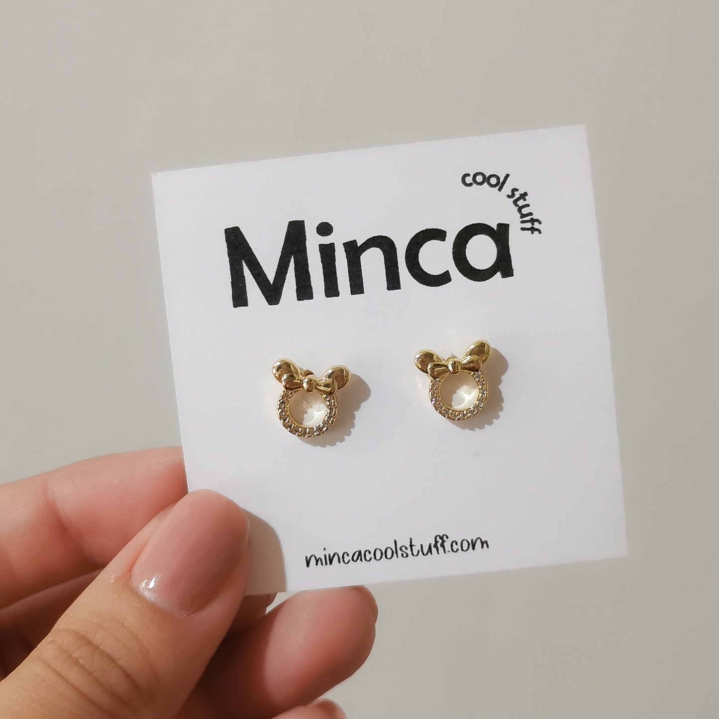 Aretes Minnie